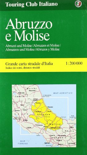 Beispielbild fr Abruzzo and Molise (Pescara, Foggia): Sheet 10 (Regional Maps) zum Verkauf von WorldofBooks