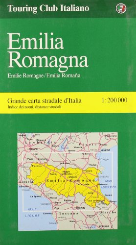 9788836517282: Emilia/Romagna (La Spezia, Bologna, Ravenna): Sheet 6 (Regional Maps)