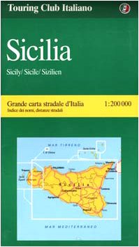 Imagen de archivo de Sicily (Regional Maps) a la venta por Bank of Books