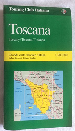 9788836517367: Toscana (Pisa, Florence, Sienna): Sheet 7 (Regional Maps)