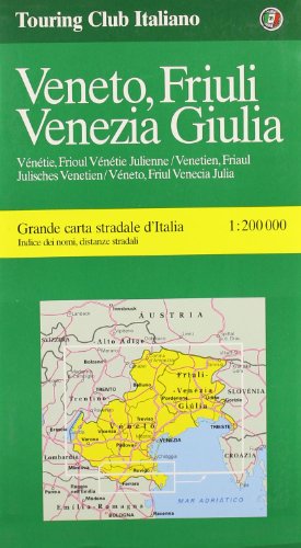 Beispielbild fr Venetia Friuli / Venezia Giulia (Verona, Venice, Trieste): Sheet 4 (Regional Maps) zum Verkauf von WorldofBooks