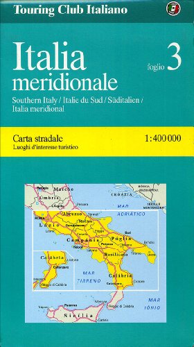 Italy: South (Regional Maps) (9788836522439) by Touring Club Italiano