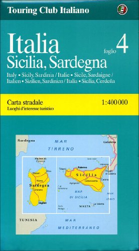 Italy, Sicily/Sardinia 4 {Sicilia/Sardegna} (9788836522446) by Touring Club Italiano
