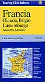 Francia, Olanda, Belgio, Lussemburgo, Andorra, Monaco 1:800.000.