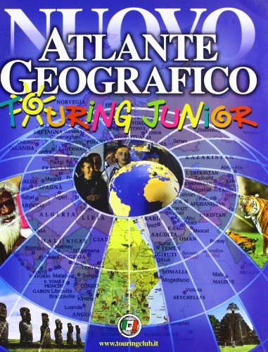 9788836527540: Atlante geografico Touring junior (Atlanti Touring junior)