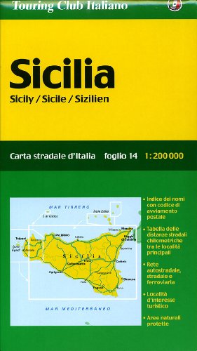 9788836528394: Sicilia 1:200.000 (Carte regionali 1:200.000)