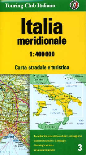 9788836545377: Italia meridionale 1:400.000 (Carte d'Italia 1:400.000)