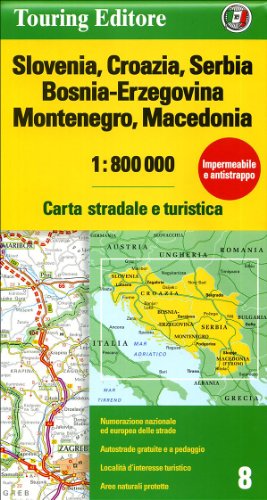 Beispielbild fr Slovanie, Croazia, Serbia, Bosnia-Erzegovinamontenegro, Macedonia zum Verkauf von medimops