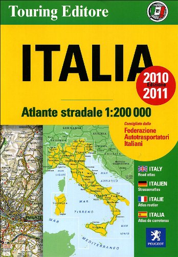 Beispielbild fr Italy atlas - atlante stradale 2010/2011 tci (r) zum Verkauf von Reuseabook