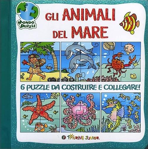 Beispielbild fr Gli animali del mare. Libro puzzle zum Verkauf von medimops