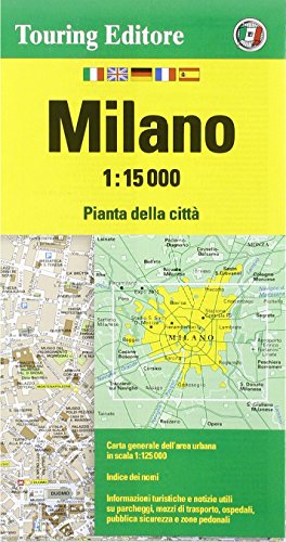 9788836563814: Milano 1:15.000. Ediz. multilingue (Piante di citt)