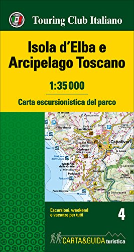 9788836572083: Isola d'Elba e Arcipelago toscano. Carta escursionistica del parco. 1:35.000