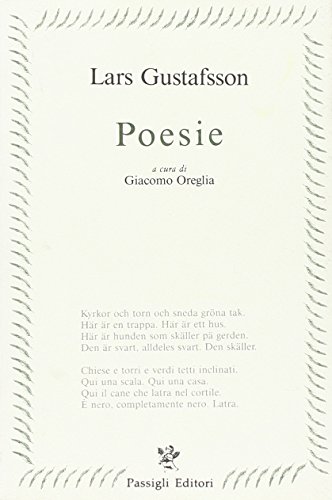 Poesie (9788836804450) by Gustafsson, Lars