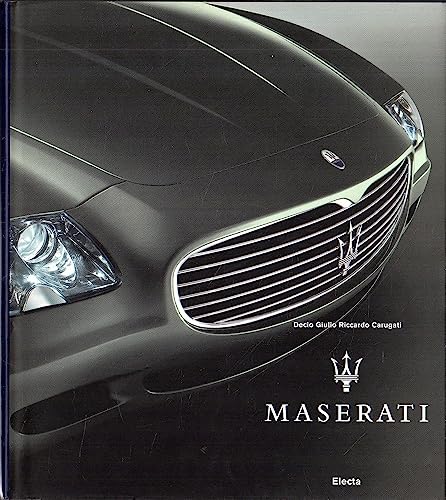 Imagen de archivo de Maserati. Ediz. inglese Carugati, Decio Giulio Riccardo; Marsano, Beba and Goodman, J. a la venta por Librisline