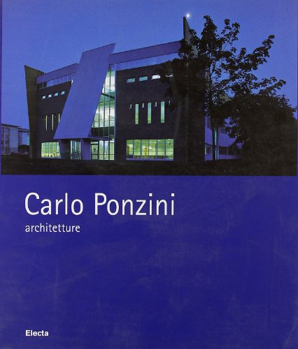 9788837039707: Carlo Ponzini, Architetture 1995-20 [Italia]