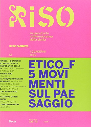 9788837075279: Etico F. 5 movimenti sul paesaggio. Riso/Annex. I quaderni di Riso. Ediz. italiana e inglese (Vol. 5)