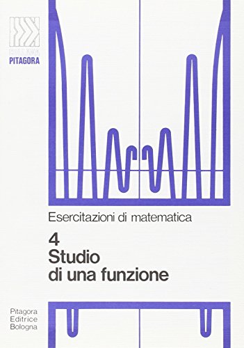 Beispielbild fr Studio di una funzione (Gli esercizi di Pitagora) zum Verkauf von medimops