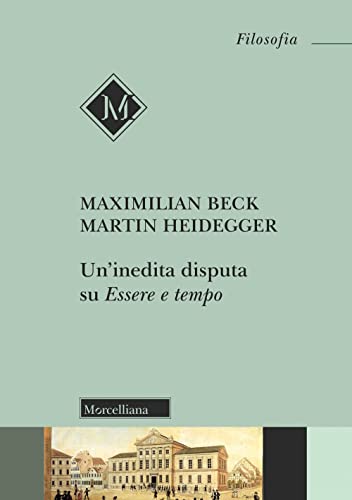 Beispielbild fr Un'inedita disputa su Essere e tempo (Filosofia) zum Verkauf von libreriauniversitaria.it