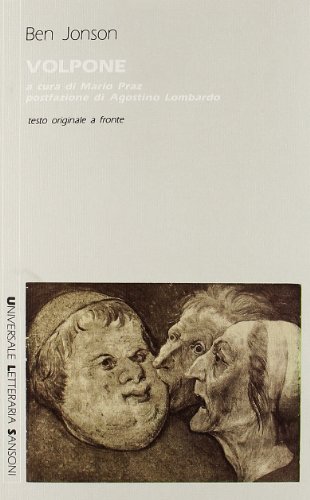 Beispielbild fr Volpone (Universale letteraria Sansoni) zum Verkauf von medimops