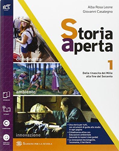 9788838324918: Storia aperta classe. Con extrakit-Openbook. Per le Scuole superiori. Con e-book. Con espansione online (Vol. 1)