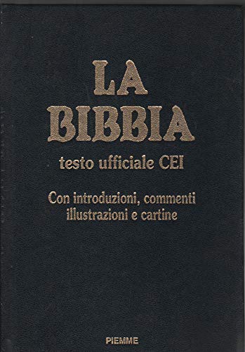 Beispielbild fr La Bibbia. Testo integrale CEI zum Verkauf von FolignoLibri