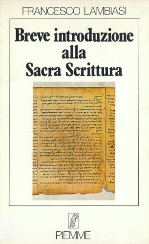 Imagen de archivo de Breve introduzione alla Sacra Scrittura a la venta por Libreria Oltre il Catalogo