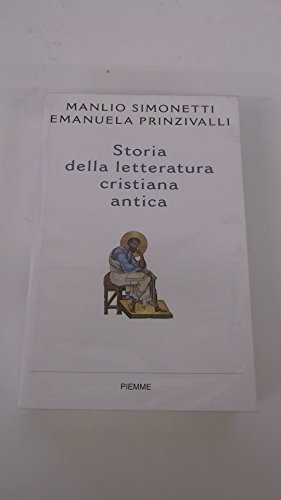 9788838441745: Storia della letteratura cristiana antica