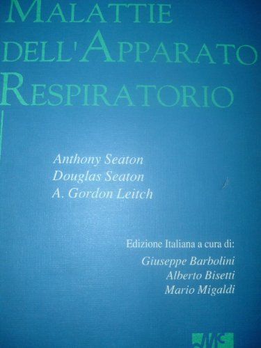 9788838620133: Malattie dell'apparato respiratorio