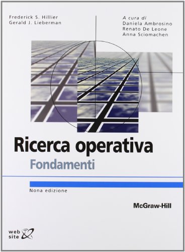 Ricerca operativa (9788838665684) by Frederick S. Hillier