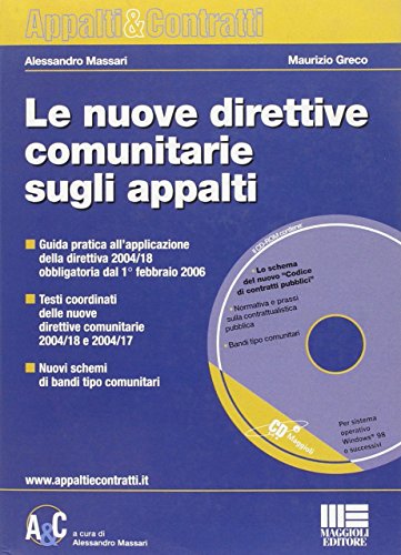 Beispielbild fr Le nuove direttive comunitarie sugli appalti. Con CD-ROM zum Verkauf von Buchpark