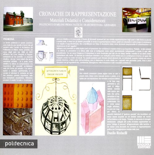 Imagen de archivo de Cronache di rappresentazione. Materiali didattici e considerazioni (Politecnica) a la venta por medimops