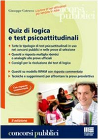 9788838748813: Quiz di logica e test psicoattitudinali