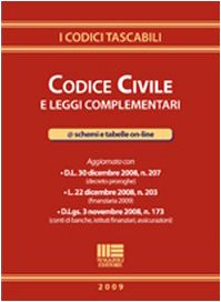 Imagen de archivo de Codice civile e leggi complementari a la venta por Librisline