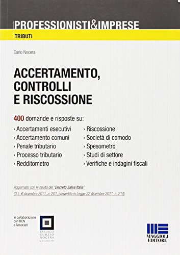 9788838769610: Accertamento, controlli e riscossione (Professionisti & Imprese)