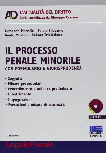 9788838779398: Il processo penale minorile. Con CD-ROM (Legale)