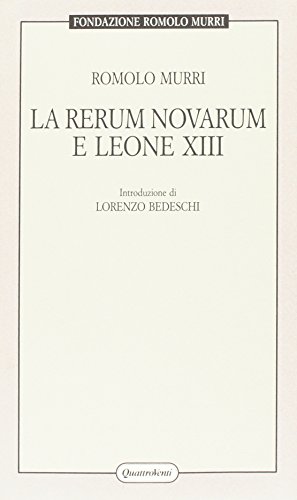 9788839201898: RERUM NOVARUM LEONE 13