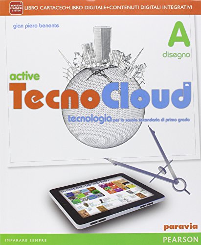 9788839518484: Tecno cloud. Con Disegno-Tavole-Processi produttiviLIM. Per la Scuola media. Con e-book. Con espansione online. Con libro