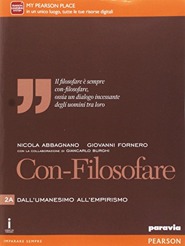 9788839524539: Con-filosofare. Per le Scuole superiori. Con e-book. Con espansione online (Vol. 2)