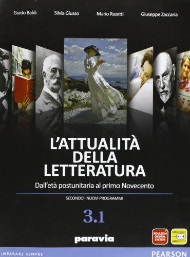 Beispielbild fr Attualit della letteratura. Vol. 3A. Per le Scuole superiori. Con espansione online zum Verkauf von medimops