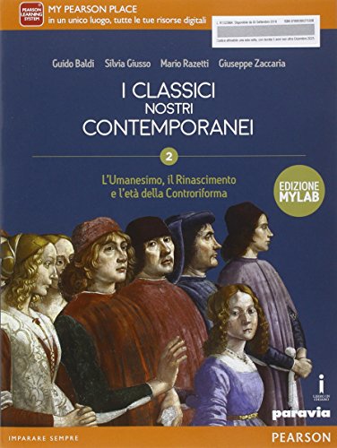 9788839527530: Classici nostri contemporanei. Ediz. mylab. Per le Scuole superiori. Con e-book. Con espansione online (Vol. 2)