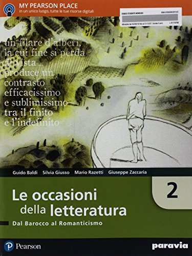 Beispielbild fr Le occasioni della letteratura. Con I concetti base della letteratura. Con ITE. Con ITE PLUS. Con Didastore. Con MyLab. Per le Scuole superiori. Con . online. Dal barocco al romanticismo (Vol. 2) zum Verkauf von medimops