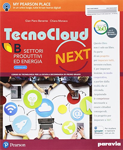 9788839529381: Tecnocloud next. Ediz. Ite. Per la Scuola media. Con e-book. Con espansione online