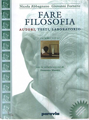 Beispielbild fr Fare filosofia. Per i Licei e gli Ist. Magistrali: 3 zum Verkauf von medimops