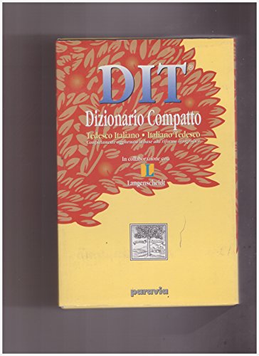 Imagen de archivo de DIT. Dizionario compatto tedesco-italiano, italiano-tedesco a la venta por medimops