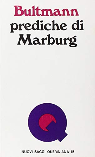 Prediche di Marburg (9788839909152) by Unknown Author