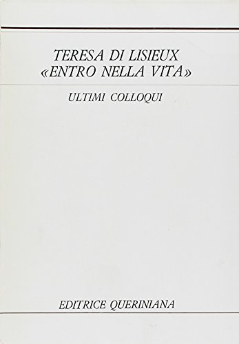 Stock image for Entro nella vita. Ultimi colloqui for sale by libreriauniversitaria.it