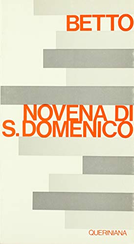 Beispielbild fr Novena di s. Domenico. La vita e le opere (Meditazioni) zum Verkauf von Buchpark