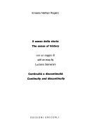 Stock image for Il senso della storia = The sense of history (Ex-cathedra) for sale by libreriauniversitaria.it