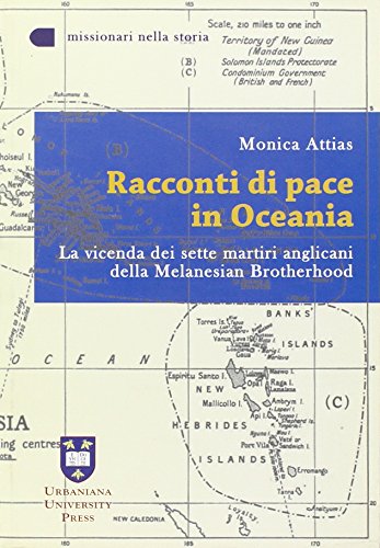 9788840190129: Racconti di pace in Oceania. La vicende dei sette martiri anglicani della Melanesian Brotherhood