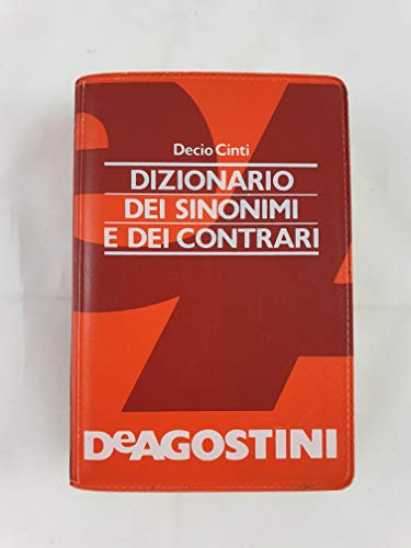 Stock image for Dizionario dei Sinonimi e dei Contrari for sale by SmarterRat Books